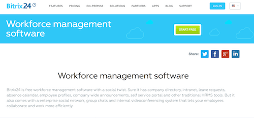 Bitrix Workforce Management Software