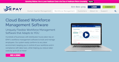EPAY Systems Workforce Management Software